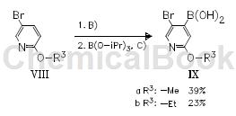 5-溴-2-乙氧基砒啶-4-硼酸的制备