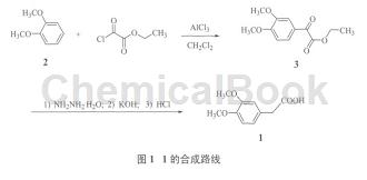 3,4- 二甲氧基苯乙酸的应用