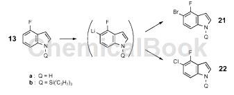 5-氯-4-氟吲哚的应用