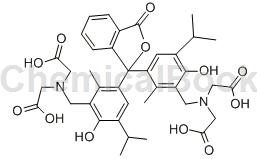 百里酚酞氨羧络合剂的应用