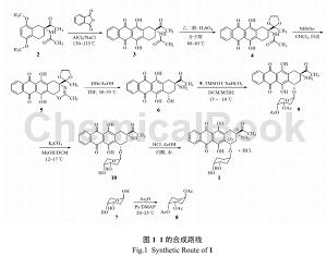 盐酸氨柔比星的制备及药理作用