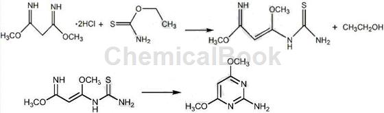2-氨基-4，6-二甲氧基嘧啶的制备方法