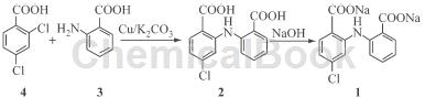 氯苯扎利二钠的主要应用