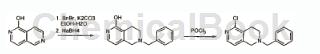 2-苯甲基-5-氯-1，2，3，4-四氢-[2，6]二氮杂萘的制备