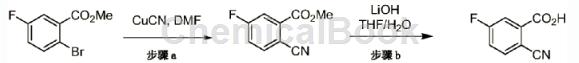 2-氰基-5-氟苯甲酸的制备及应用