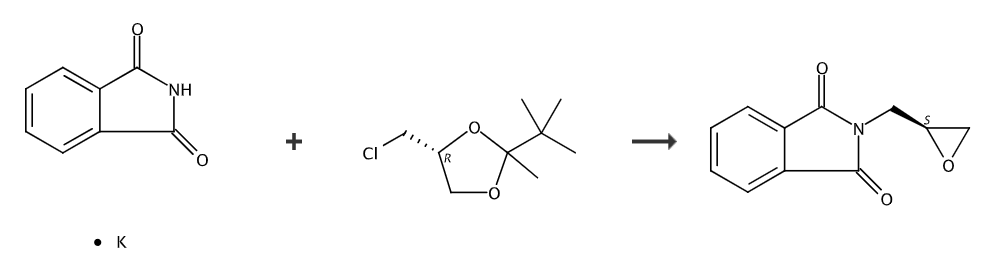  (S)-N-缩水甘油邻苯二甲酰亚胺的合成路线