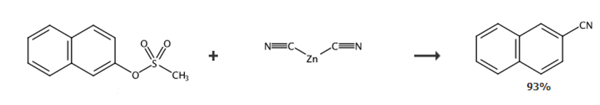 2-萘甲腈的合成路线