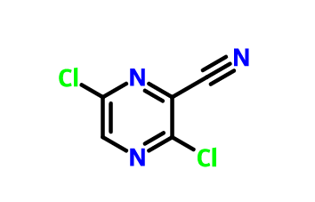 3，6-二氯吡嗪-2-甲腈的制备和应用
