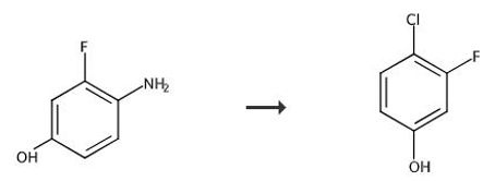 4-氯-3-氟苯酚的合成路线