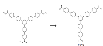 1,3,5-三(4′-羧基[1,1′-联苯]-4-基)苯的制备方法