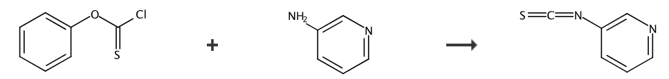3-吡啶基异硫氰酸酯的制备