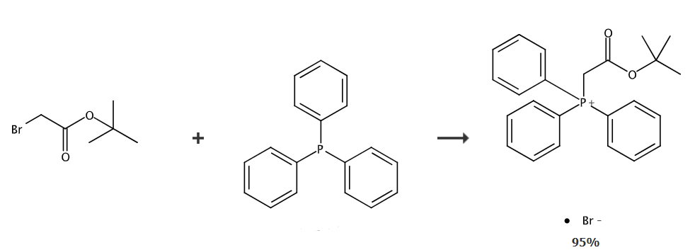 (叔丁氧基羰基甲基)三苯基溴化膦的制备和应用