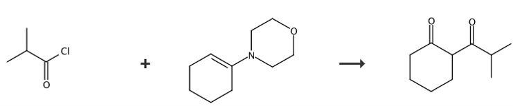 2-(2-甲基-1-氧代丙烷)环己酮的合成路线