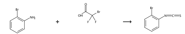 2-溴苯基异硫氰酸酯的制备