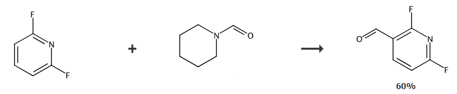 2,6-二氟吡啶-3-甲醛的合成路线