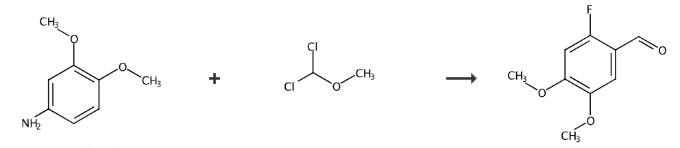 6-氟藜芦醛的合成路线
