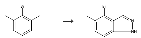4-溴-5-甲基-1H-吲唑的制备