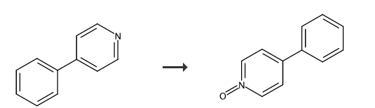 4-苯基吡啶-N-氧化物的制备