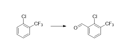 2-氯-3-(三氟甲基)苯甲醛的制备