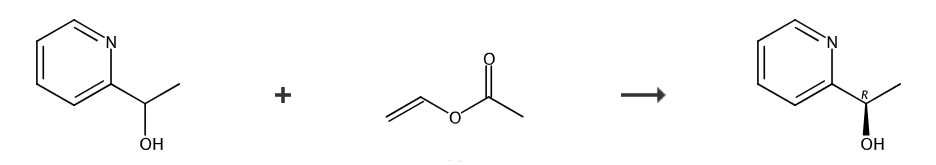  (R)-2-(1-羟乙基)吡啶的合成路线