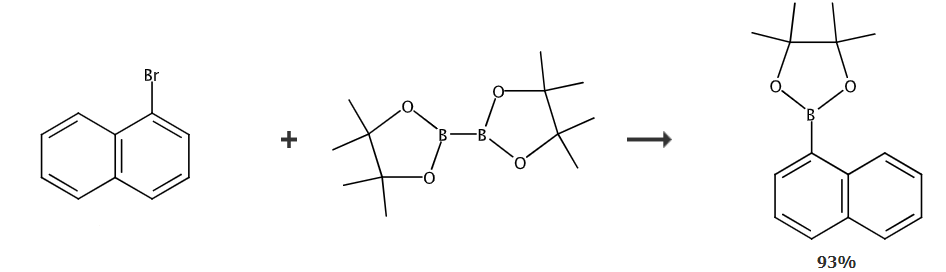 1-萘硼酸频呐醇酯的制备