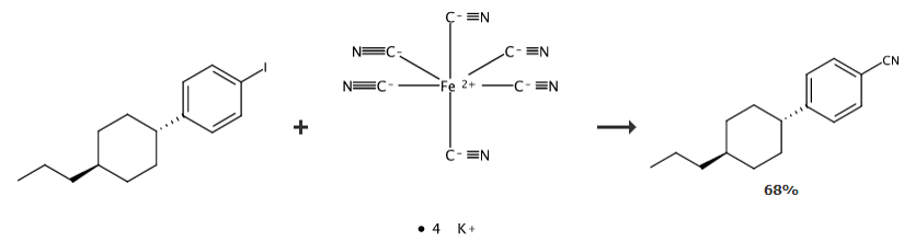 反式-4-(4-丙基环己基)苯腈的制备方法