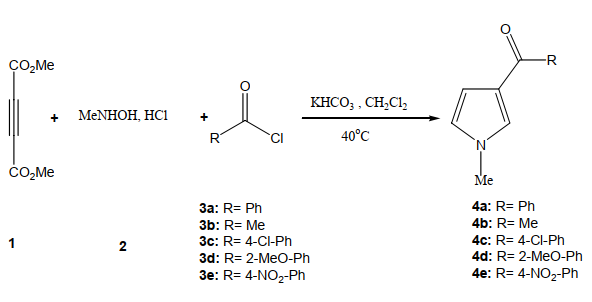 3-乙酰基-1-甲基吡咯的制备