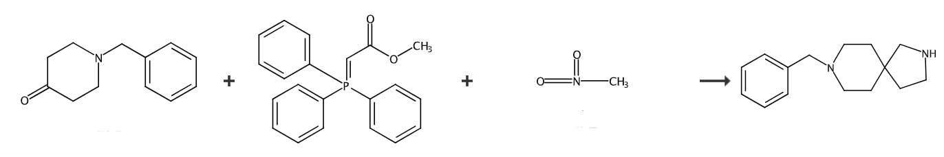 8-苄基-2,8-二氮杂-螺[4,5]葵烷的制备