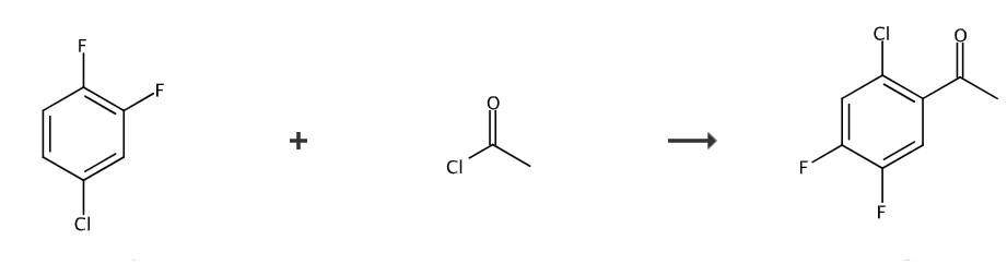 2'-氯-4',5'-二氟苯乙酮的制备和应用