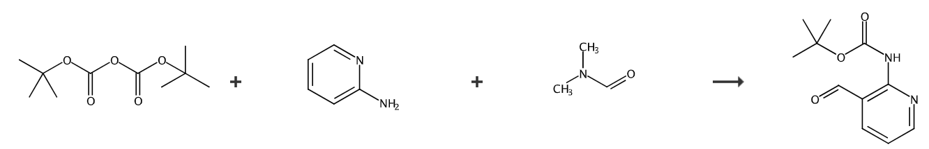 2-Boc-氨基-3-吡啶甲醛的制备和应用