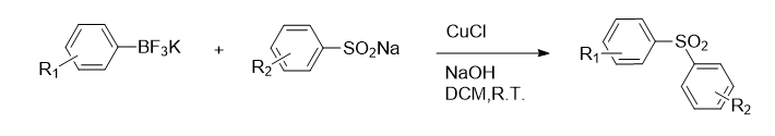(4-硝基苯基)三氟硼酸钾的应用举例