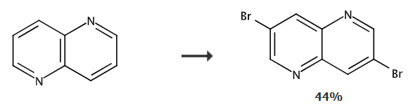  3,7-二溴-1,5-萘啶的合成路线