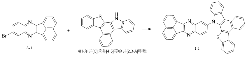 14H-苯并[C]苯并[4，5]噻吩并[2，3-A]咔唑的应用举例