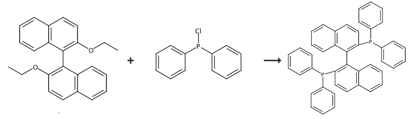 1,1’-联萘-2,2’-双二苯膦的制备