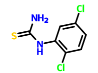 2,5-二氯苯基硫脲的制备和应用