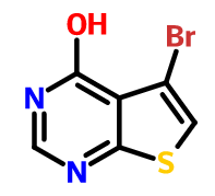 5-溴噻吩并[2,3-D]嘧啶-4(3H)-酮的制备