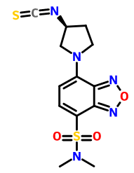(S)-(+)-4-(N,N-二甲氨基磺酰)-7-(3-异硫氰酸基吡咯烷-1-基)-2,1,3-苯并恶二唑的应用举例