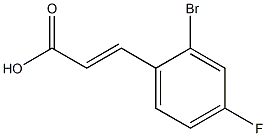 2-溴-4-氟肉桂酸的制备和应用