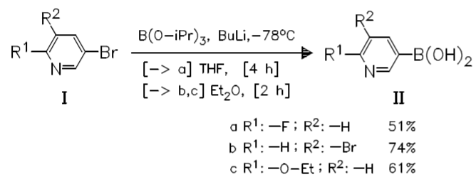 2-乙氧基吡啶-5-硼酸的合成路线