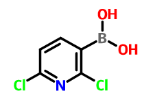 2,6-二氯-3-吡啶硼酸的制备和应用
