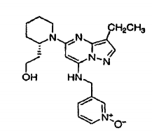 (2S)-1-[3-乙基-7-[[(1-氧代-3-吡啶基)甲基]氨基]吡唑并[1,5-A]嘧啶-5-基]-2-哌啶乙醇的制备