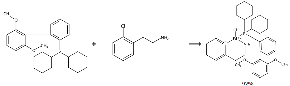 2 -二环己基膦- 2 6二甲氧基- 1 ,1 -联苯的制备