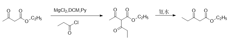 丙酰乙酸乙酯的制备