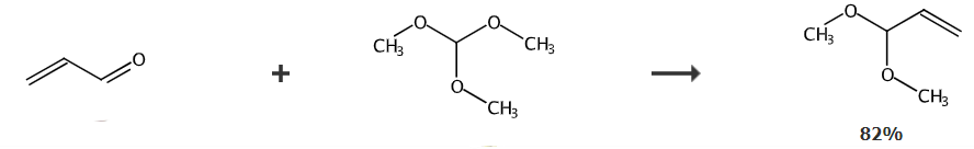 丙烯醛二甲缩醛的制备