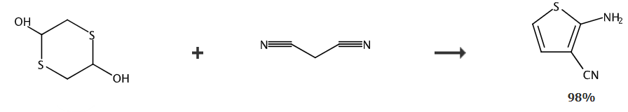 2-氨基噻吩-3-甲腈的制备
