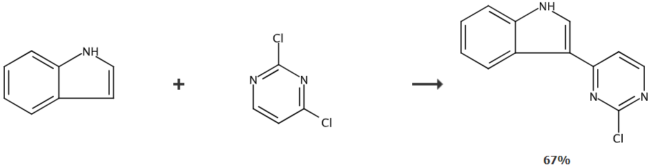 3-(2-氯-嘧啶-4-基)-1H-吲哚的制备