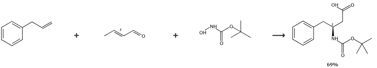 (S)-3-(Boc-氨基)-4-苯基丁酸的制备