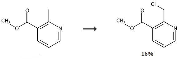 2-氯甲基吡啶-3-羧酸甲酯的制备和应用