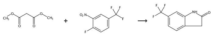 6-三氟甲基氧化吲哚的制备