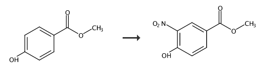 3-硝基-4-羟基苯甲酸甲酯的制备和应用
